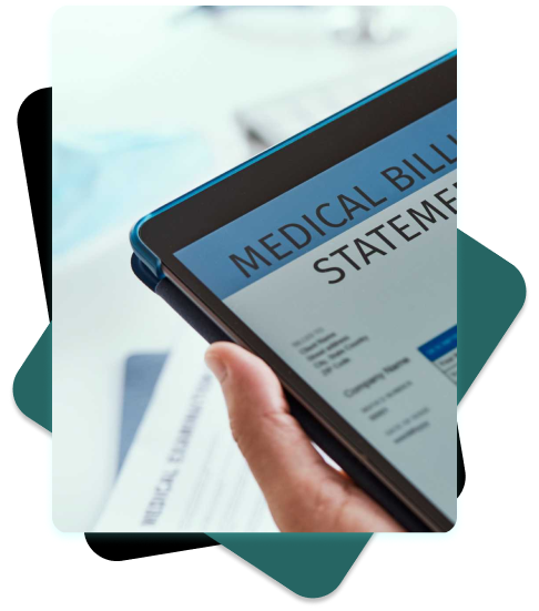 A medical billing statement that is easily accessible due to the optimized billing process provided by financial consultants